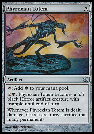 Phyrexian Totem (Duel Decks: Phyrexia vs The Coalition) Near Mint