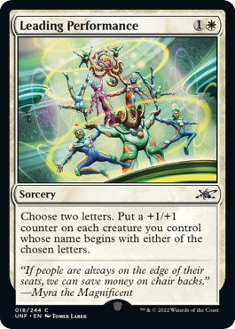 Leading Performance (Unfinity) Near Mint