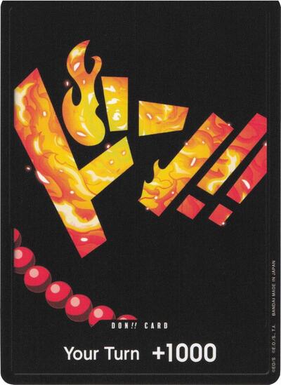 DON!! Card (Ace) (Premium Booster) Near Mint Foil