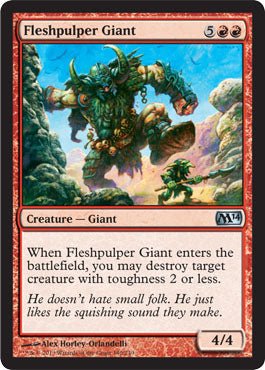 Fleshpulper Giant (Magic 2014 Core Set) Near Mint - Nick Nack's Full Frontal Attack