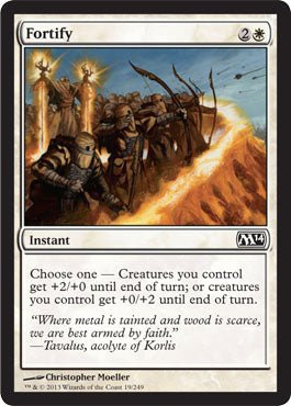 Fortify (Magic 2014 Core Set) Near Mint - Nick Nack's Full Frontal Attack