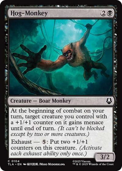 Hog - Monkey (Avatar: The Last Airbender) Near Mint - Nick Nack's Full Frontal Attack