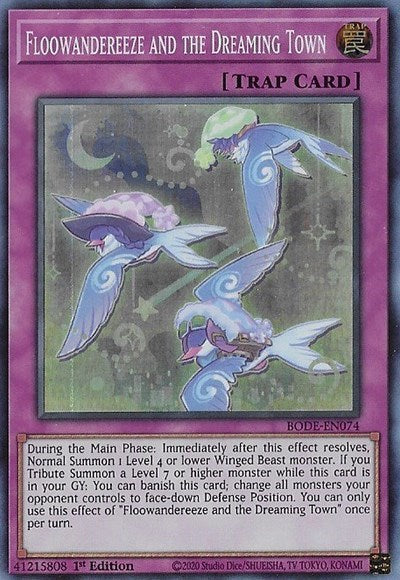 Floowandereeze and the Dreaming Town (Burst of Destiny) Light Play 1st Edition