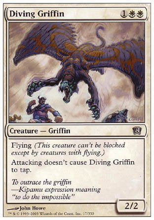 Diving Griffin (8th Edition) Near Mint - Nick Nack's Full Frontal Attack