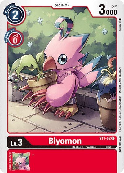Biyomon (Official Tournament Pack Vol.3) (Starter Deck 01: Gaia Red) Near Mint - Nick Nack's Full Frontal Attack