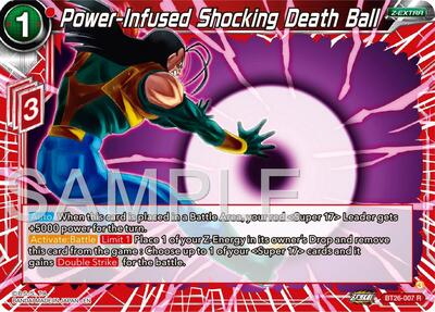 Power-Infused Shocking Death Ball (Ultimate Advent) Near Mint Foil