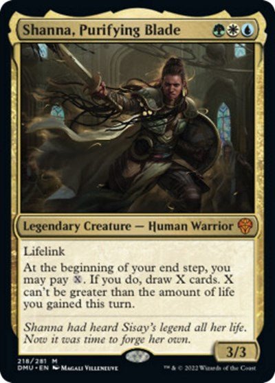 Shanna, Purifying Blade (Dominaria United) Near Mint - Nick Nack's Full Frontal Attack