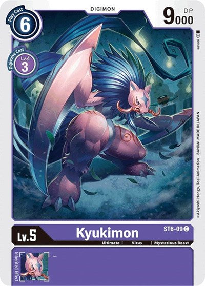 Kyukimon (Starter Deck 06: Venomous Violet) Near Mint