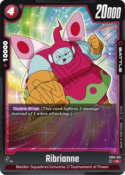 Ribrianne FB02-031 (Blazing Aura) Near Mint Holofoil