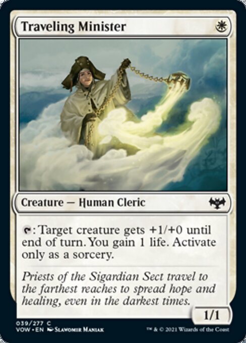Traveling Minister (Innistrad: Crimson Vow) Near Mint