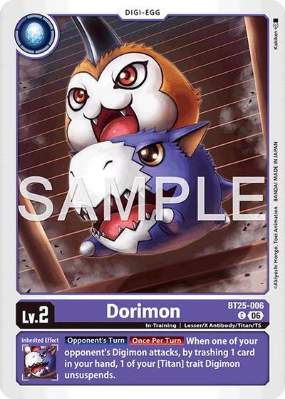 Dorimon (Dual Revolution Booster) Near Mint