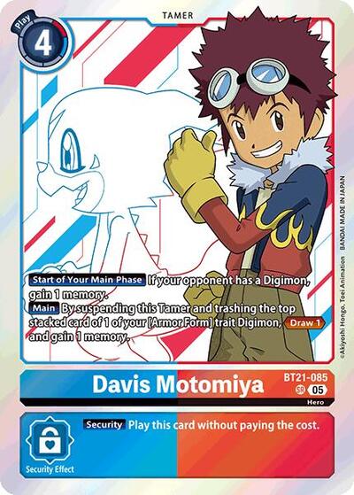 Davis Motomiya (World Convergence) Near Mint Foil