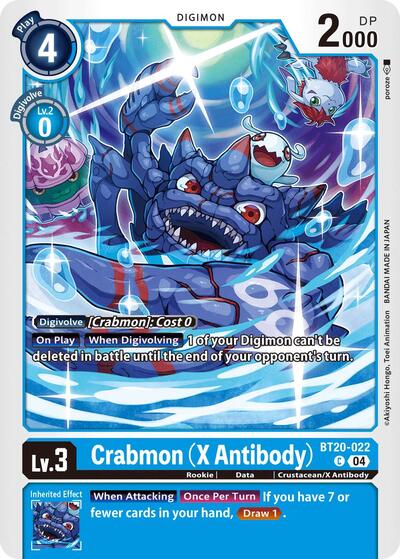 Crabmon (X Antibody) (Release Special Booster 2.5) Light Play