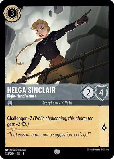 Helga Sinclair - Right - Hand Woman (Into the Inklands) Near Mint - Nick Nack's Full Frontal Attack