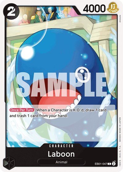Laboon (047) (Extra Booster: Memorial Collection) Near Mint - Nick Nack's Full Frontal Attack
