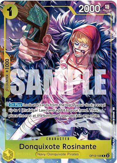 Donquixote Rosinante (Illustration Box Vol.6) (One Piece Promotion Cards) Near Mint Foil - Nick Nack's Full Frontal Attack