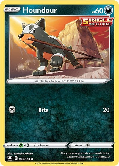 Houndour (SWSH05: Battle Styles) Near Mint