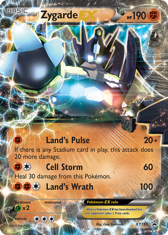 Zygarde EX (XY151) [XY: Black Star promociones] 