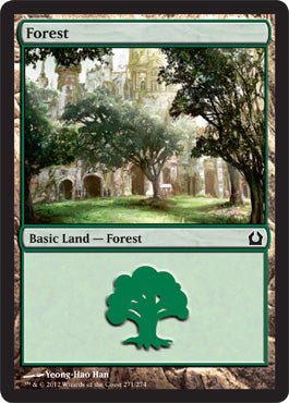 Forest (271) (Return to Ravnica) Near Mint - Nick Nack's Full Frontal Attack