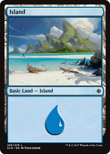 Island (265) (Ixalan) Near Mint - Nick Nack's Full Frontal Attack