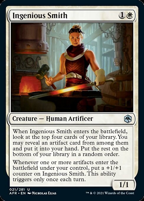 Ingenious Smith (Adventures in the Forgotten Realms) Near Mint - Nick Nack's Full Frontal Attack