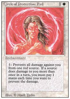 Circle of Protection: Red (Revised) Near Mint - Nick Nack's Full Frontal Attack