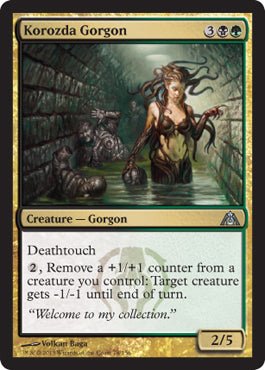 Korozda Gorgon (Dragon's Maze) Near Mint - Nick Nack's Full Frontal Attack