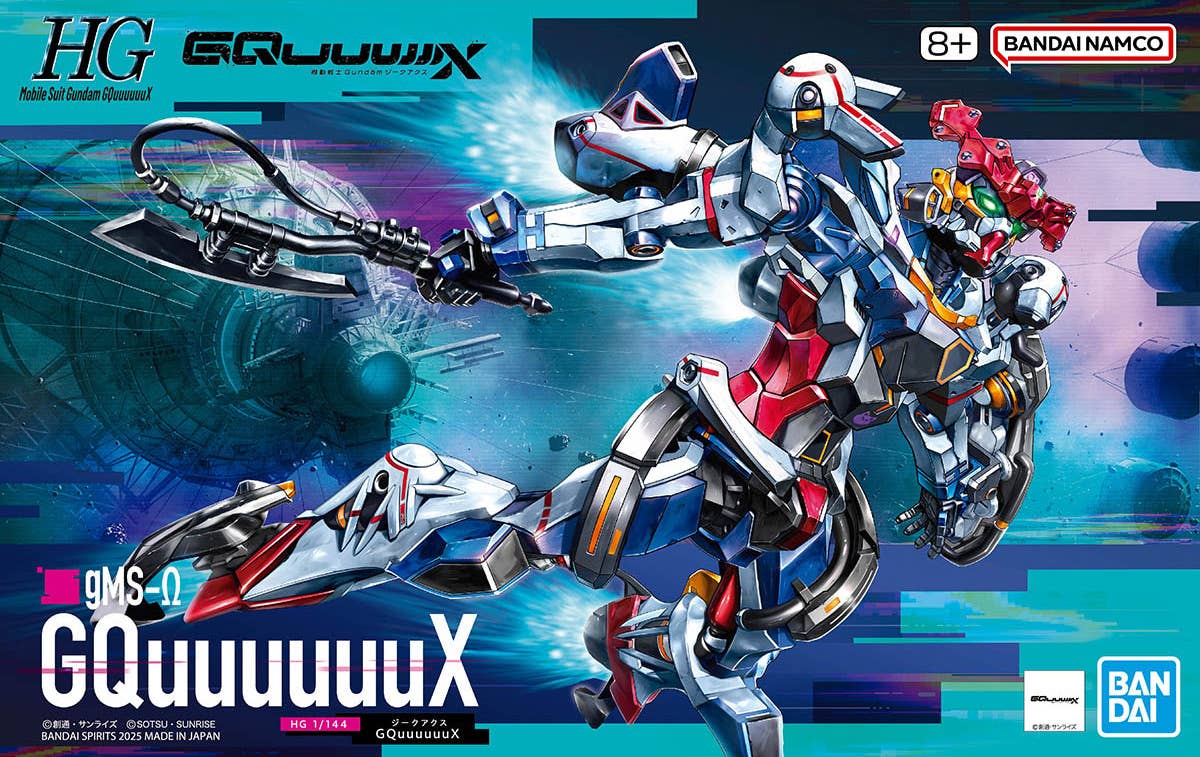 HG 1/144 HG Gundam GQuuuuuuX - Nick Nack's Full Frontal Attack