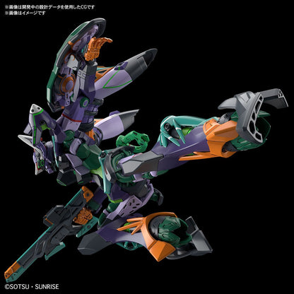 HG 1/144 HG Gundam GFred - Nick Nack's Full Frontal Attack