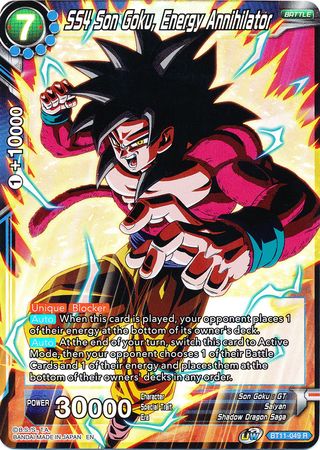 SS4 Son Goku, annihilateur d'énergie [BT11-049] 