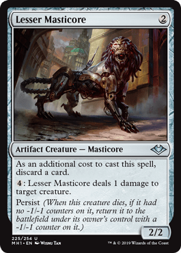 Lesser Masticore (Modern Horizons) Near Mint - Nick Nack's Full Frontal Attack