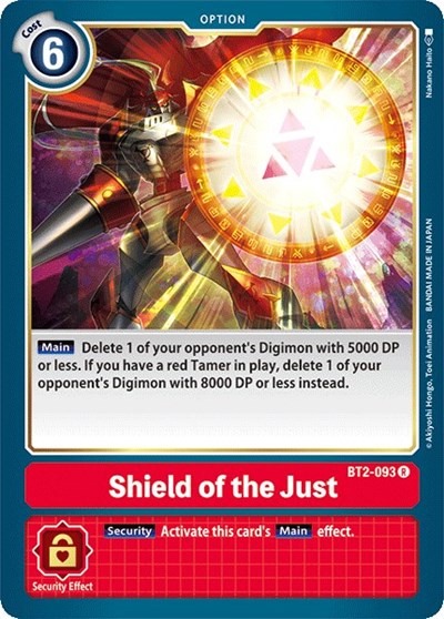 Shield of the Just (Release Special Booster) Near Mint