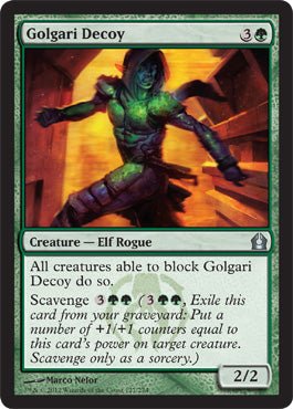 Golgari Decoy (Return to Ravnica) Near Mint - Nick Nack's Full Frontal Attack