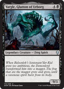 Yargle, Glutton of Urborg (Dominaria) Near Mint - Nick Nack's Full Frontal Attack