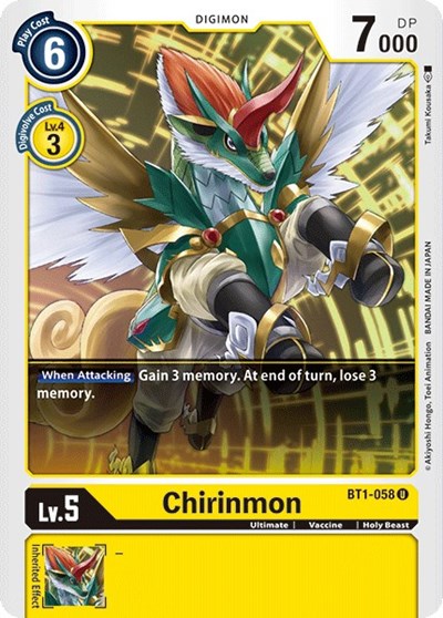 Chirinmon (Release Special Booster) Near Mint