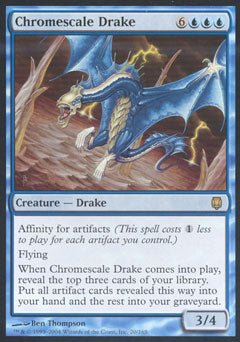 Chromescale Drake (Darksteel) Light Play - Nick Nack's Full Frontal Attack