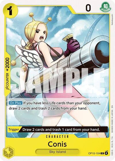 Conis (Adventure on Kami's Island) Near Mint - Nick Nack's Full Frontal Attack