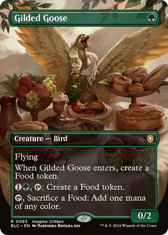 Gilded Goose (Borderless) [Bloomburrow Commander]