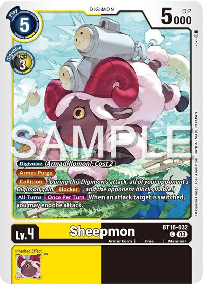 Sheepmon (Beginning Observer) Near Mint
