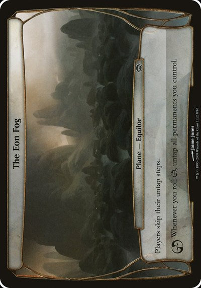 The Eon Fog (Planechase) (Oversize Cards) Medium Play