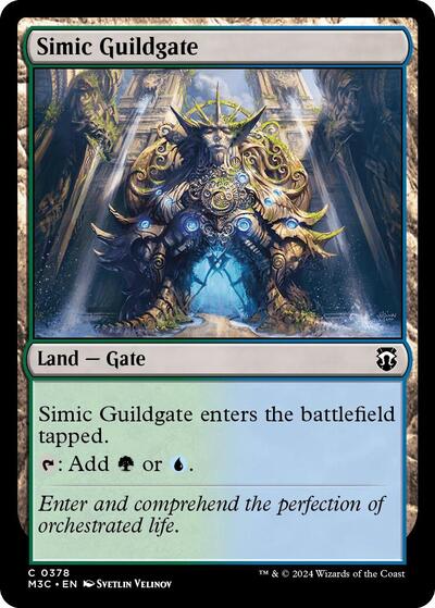 Simic Guildgate (Commander: Modern Horizons 3) Near Mint - Nick Nack's Full Frontal Attack