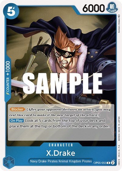X.Drake (Awakening of the New Era) Near Mint Foil - Nick Nack's Full Frontal Attack