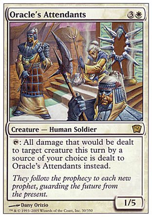 Oracle's Attendants (9th Edition) Light Play - Nick Nack's Full Frontal Attack