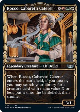 Rocco, Cabaretti Caterer (Showcase) (Streets of New Capenna) Near Mint - Nick Nack's Full Frontal Attack