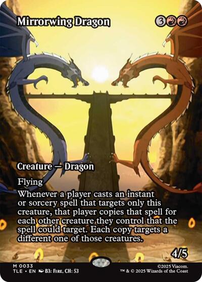Mirrorwing Dragon (Borderless) (Avatar: The Last Airbender: Eternal-Legal) Near Mint