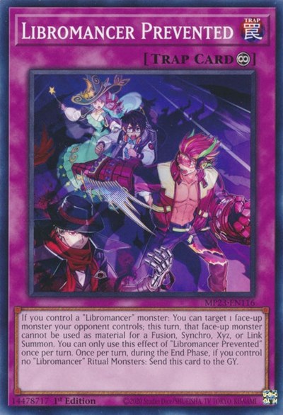 Libromancer Prevented (25th Anniversary Tin: Dueling Heroes Mega Pack) Light Play 1st Edition
