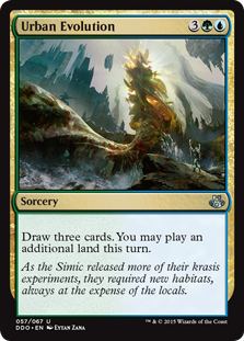 Urban Evolution (Duel Decks: Kiora vs Elspeth) Near Mint