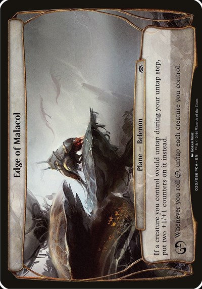 Edge of Malacol (Planechase Anthology) (Oversize Cards) Near Mint