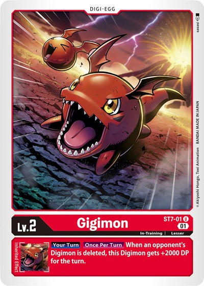 Gigimon (Starter Deck 07: Gallantmon) Near Mint