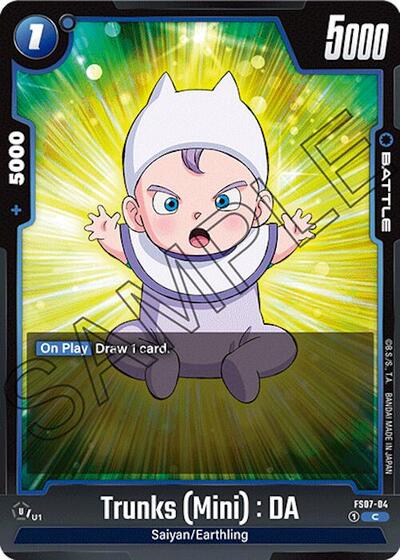 Trunks (Mini) : DA (Starter Deck 7: Vegeta (Mini)) Near Mint